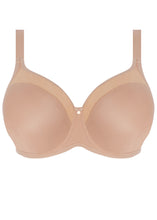 Load image into Gallery viewer, Elomi Smooth Seamless Non-Padded Underwire T-Shirt Bra (Nude + Black + Red)
