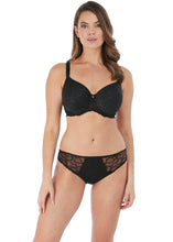 Load image into Gallery viewer, Fantasie Black + White Ana Moulded Spacer Side Support Full Cup Underwire Bra
