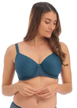 Load image into Gallery viewer, Fantasie Ana Teal Moulded Spacer Side Support Full Cup Underwire Bra
