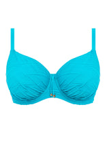 Load image into Gallery viewer, Fantasie Swim Bluebird Beach Waves Full Cup Unlined Underwire Bikini Top
