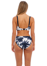 Load image into Gallery viewer, Fantasie Carmelita Avenue French Navy Gathered Full Cup Underwire Bikini Top
