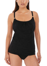 Load image into Gallery viewer, Fantasie Ottawa Scoop Neck Underwired Tankini (Pacific Blue, Black)
