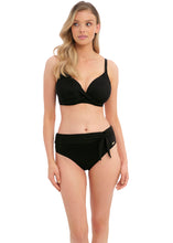 Load image into Gallery viewer, Fantasie Ottawa Convertible Strap Plunge Underwire Bikini Top (Black, Ink)
