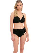 Load image into Gallery viewer, Fantasie Ottawa Convertible Strap Plunge Underwire Bikini Top (Black, Ink)
