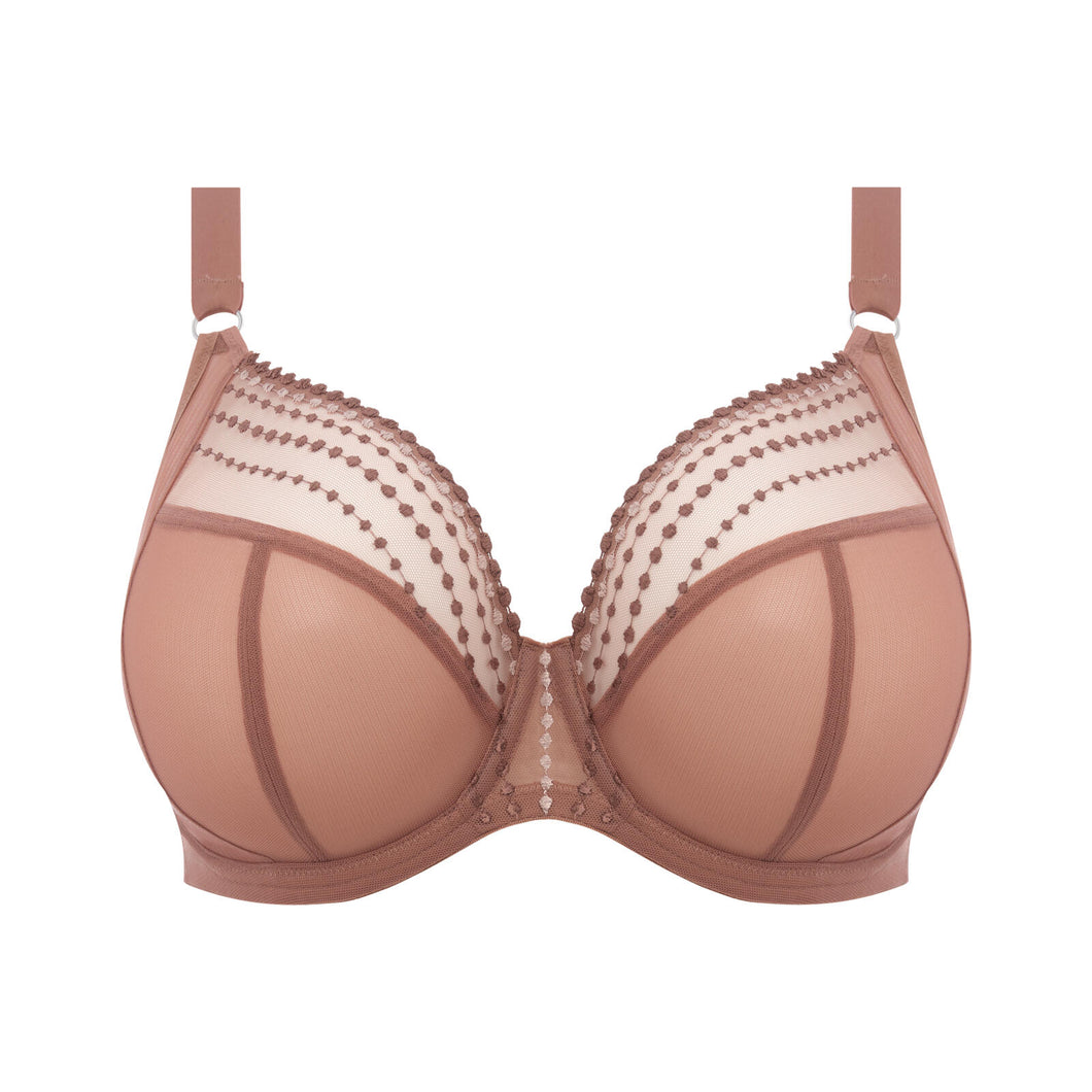 Elomi Matilda J-Hook Plunge Underwire Non-Padded Bra (Clove)