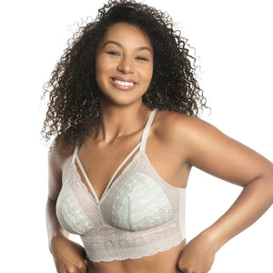 PARFAIT Light Orchid Mia Lace Wire-Free Padded Lace Bralette - Light Orchid