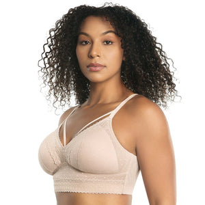 Parfait Mia Dot With Strings Wireless Padded Bralette New SS22 (Cameo Rose)