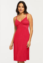 Load image into Gallery viewer, Montelle Modal Bust Support Midi Chemise
