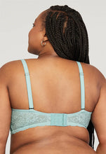 Load image into Gallery viewer, Montelle (New Sizes + Colours) Cup Sized Non-Underwire Convertible Lace Bralette (Mango Sorbet, Skylight, Champagne)
