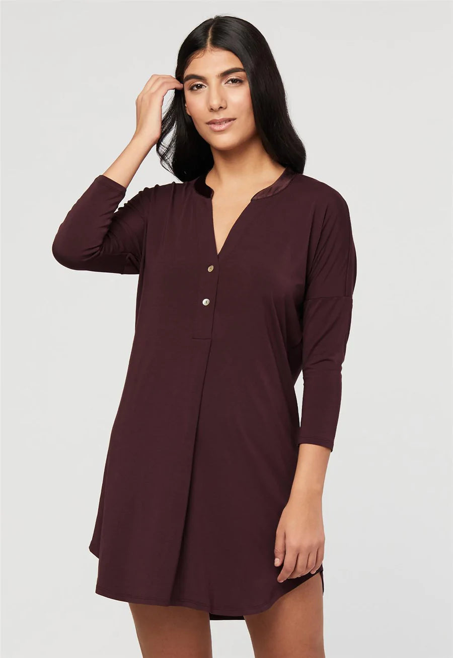 Fleur't Dolman 3/4 Sleeve Nightshirt (ALL COLOURS)