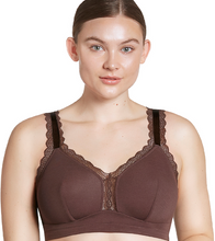 Load image into Gallery viewer, Parfait Dalis Bra Sized Non-Underwire Modal &amp; Lace J-Hook Bralette (Deep Nude)
