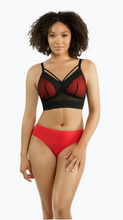Load image into Gallery viewer, Parfait Mia Dot With Strings Wireless Padded Bralette (Black)
