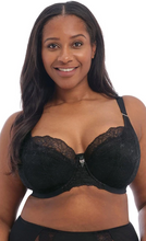 Load image into Gallery viewer, Elomi Brianna Black Padded Half Cup Underwire Bra
