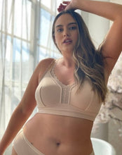 Load image into Gallery viewer, Parfait Dalis Bra Sized Non-Underwire Modal &amp; Lace J-Hook Bralette (Bare)
