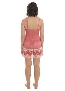 Wacoal Women's Embrace Lace Chemise, Dew/Coral Pink, Small : :  Clothing, Shoes & Accessories
