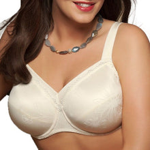 Load image into Gallery viewer, Ulla Viola Full Coverage Padded Strap Underwire Bra Black + Champagne H - L Cup
