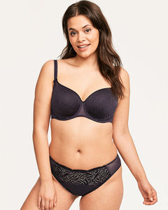 Empreinte Verity Spacer Balcony Underwire Bra (Blush + Eggplant)