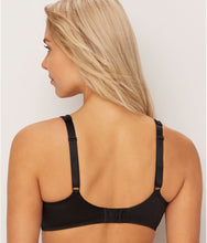 Load image into Gallery viewer, Empreinte Melody Lace Seamless Full Cup Padded Strap Underwire Bra (Black + Rose)
