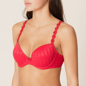 Marie Jo Avero Moulded Round Shape Underwire Bra (Scarlet + Pearly Pink)