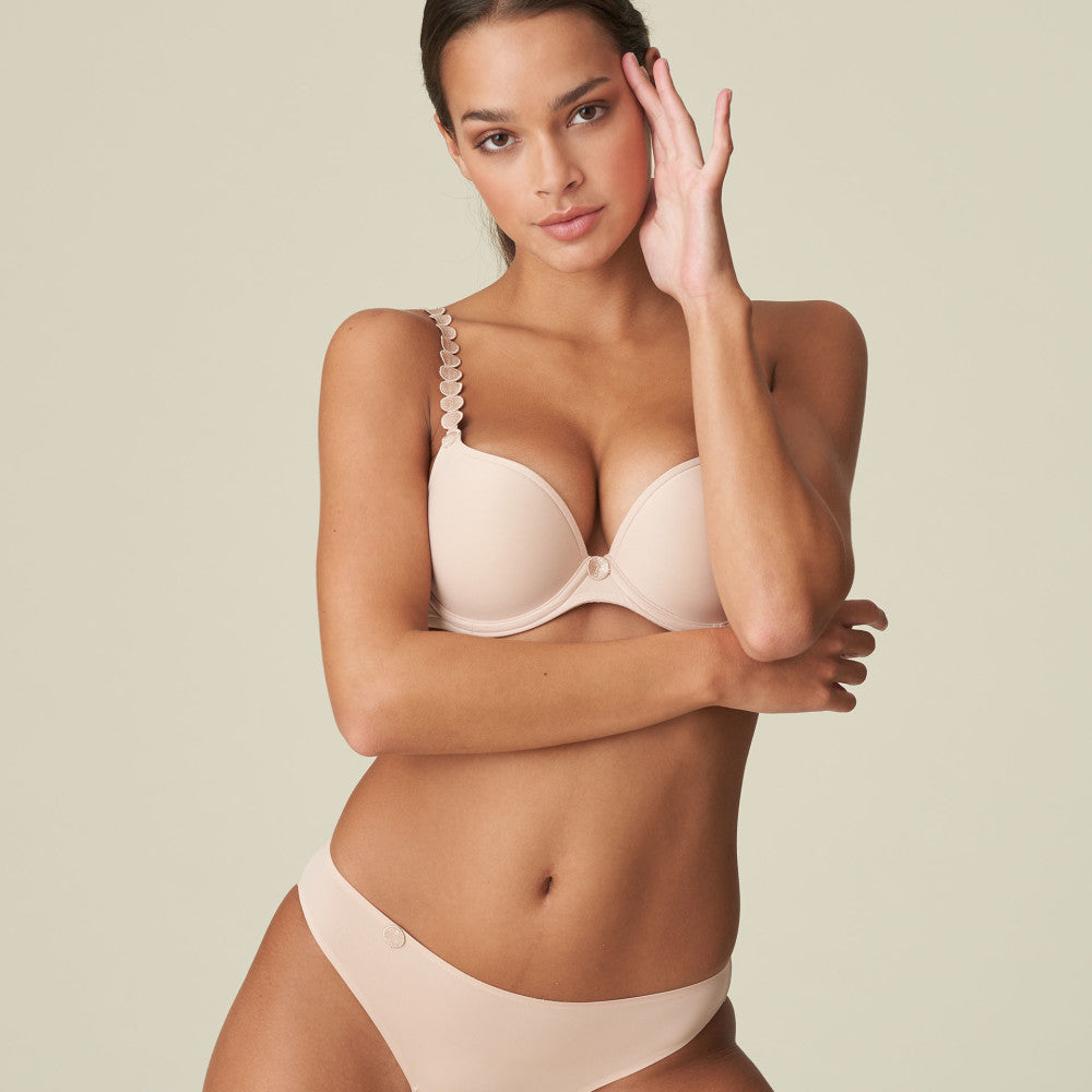 Mini String Marie Jo L'Aventure Marco - Taille FR 40, Couleur Wengé - Neuf Avec étiquettes - Pack De 1