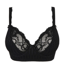 Load image into Gallery viewer, Prima Donna Madison Black Deep Plunge Balcony Unlined Underwire Bra
