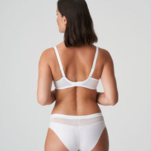 Load image into Gallery viewer, Prima Donna White Sophora Tulip Seam Balcony Removable Strings Unlined Underwire Bra
