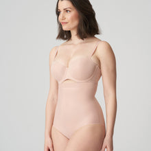 Load image into Gallery viewer, Prima Donna Figuras (Charcoal + Powder Rose) Matching Shapewear High Briefs
