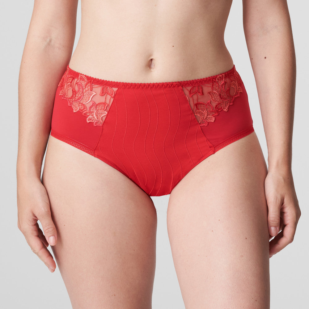 Prima Donna SS22 Deauville Scarlet Matching Full Briefs