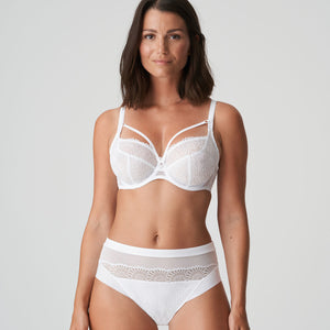 Prima Donna White Sophora Matching Full Briefs