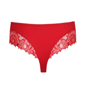 Prima Donna SS22 Deauville Scarlet Matching Luxury Thong