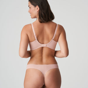 Prima Donna Figuras (Charcoal + Powder Rose) Matching Thong