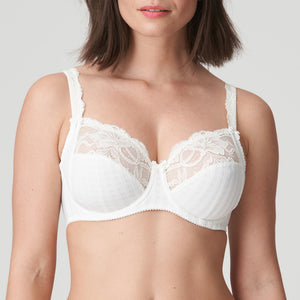 Prima Donna Madison Underwire Basic Colors Full Cup Bra White + Natural Ivory