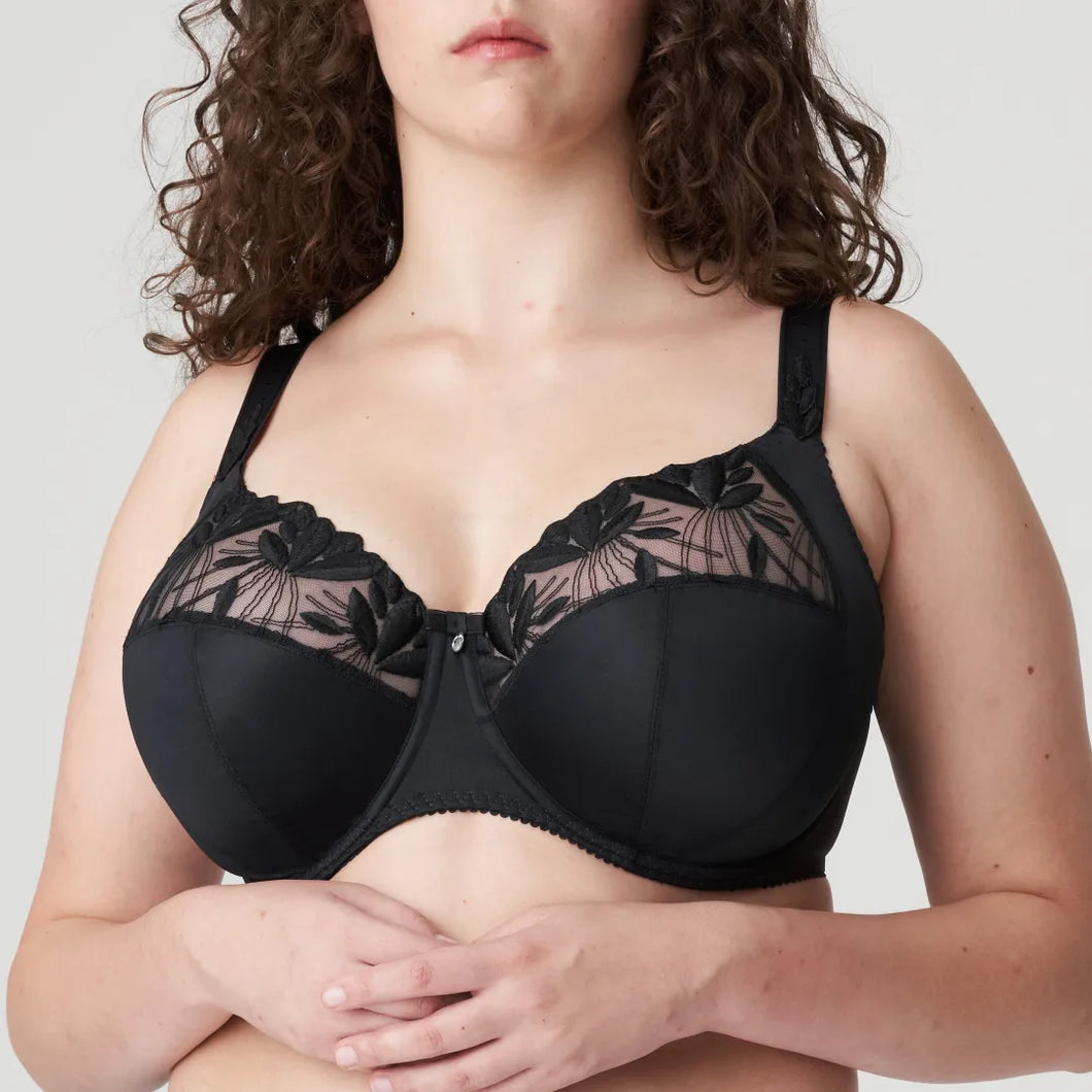 Prima Donna Orlando Charcoal Full Cup Underwire Bra (I-K Cup) – LES SAISONS