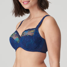 Load image into Gallery viewer, Prima Donna FW21 Palace Garden Sapphire Blue Full Cup Unlined Underwire Bra
