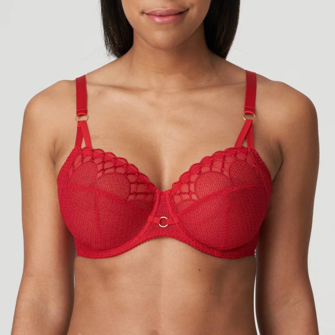 Prima Donna Vya FW22 Strawberry Kiss & Black Full Cup Unlined
