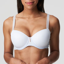 Load image into Gallery viewer, Prima Donna Twist Heather Blue East End Moulded Balcony Underwire Bra
