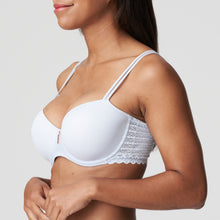 Load image into Gallery viewer, Prima Donna Twist Heather Blue East End Moulded Balcony Underwire Bra
