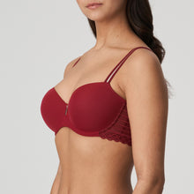 Load image into Gallery viewer, Prima Donna Twist Red Boudoir East End Moulded Balcony Underwire Bra
