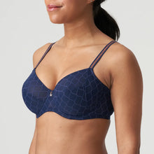 Load image into Gallery viewer, Prima Donna Twist FW22 Chryso Sapphire Blue Full Cup Underwire Bra

