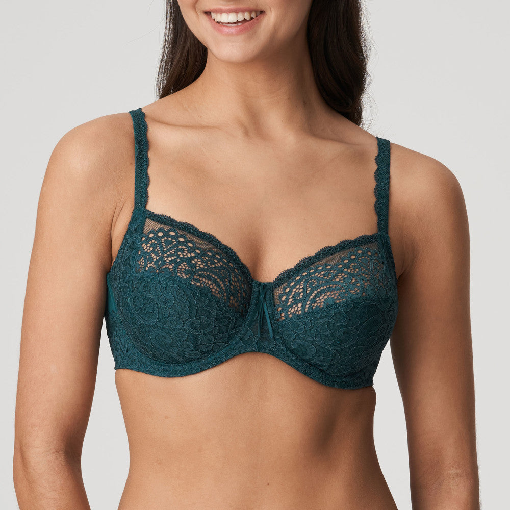 Prima Donna Twist I Do Deep Teal Full Cup Unlined Underwire Bra