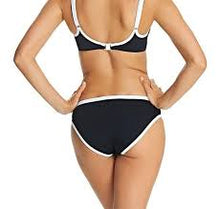 Load image into Gallery viewer, Freya Deco White Piping Swim Bottoms Brief Style
