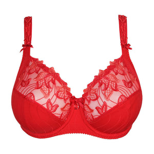 Prima Donna SS22 Deauville Scarlet Full Cup Unlined Underwire Bra