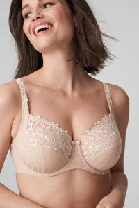 Prima Donna Deauville Underwire Basic Lights (Natural Ivory + Caffe Latte) Full Cup Unlined Bra