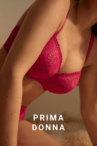 Prima Donna Sophora Raspberry Full Cup Detachable Strings Underwire Bra