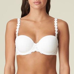 Marie Jo Avero Padded Balcony Underwire Bra (Black, Caffe Latte, White + Ivory)