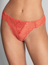 Load image into Gallery viewer, Empreinte SS23 Special Edition Cassiopee Papaye Matching Thong
